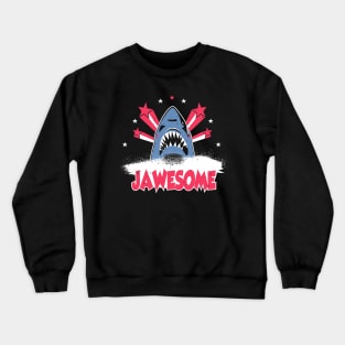 Totally Jawsome Star Shark Crewneck Sweatshirt